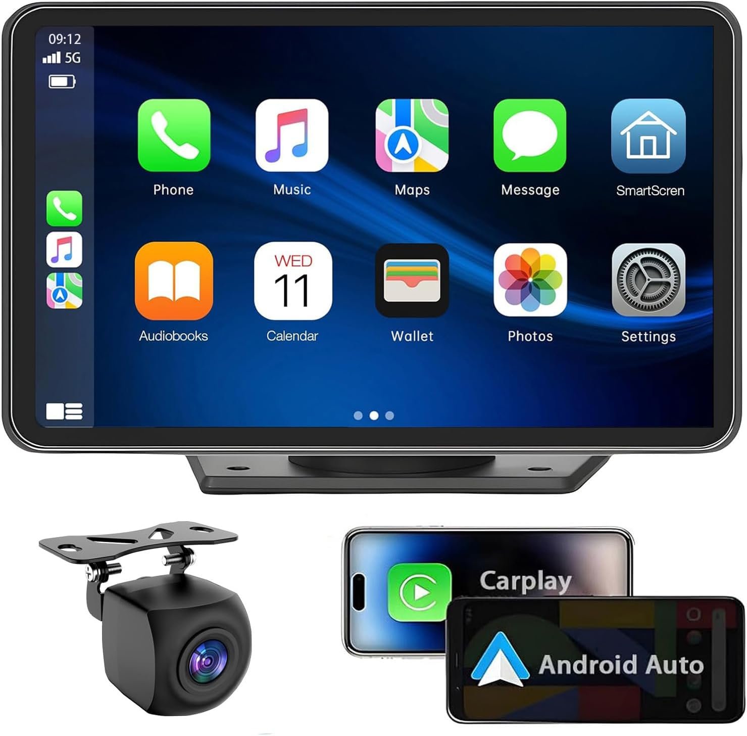 for Apple Carplay Wi-fi Transportable 7″ Touchscreen Automobile Stereo Voice Management with Apple Automobile Play & Android Auto Automobile Audio Backup Digicam Bluetooth GPS Navigation/Mirror Hyperlink Matches All Vehicles for Apple Carplay Wi-fi Transportable 7″ Touchscreen Automobile Stereo Voice Management with Apple Automobile Play & Android Auto Automobile Audio Backup Digicam Bluetooth GPS Navigation/Mirror Hyperlink Matches All Vehicles