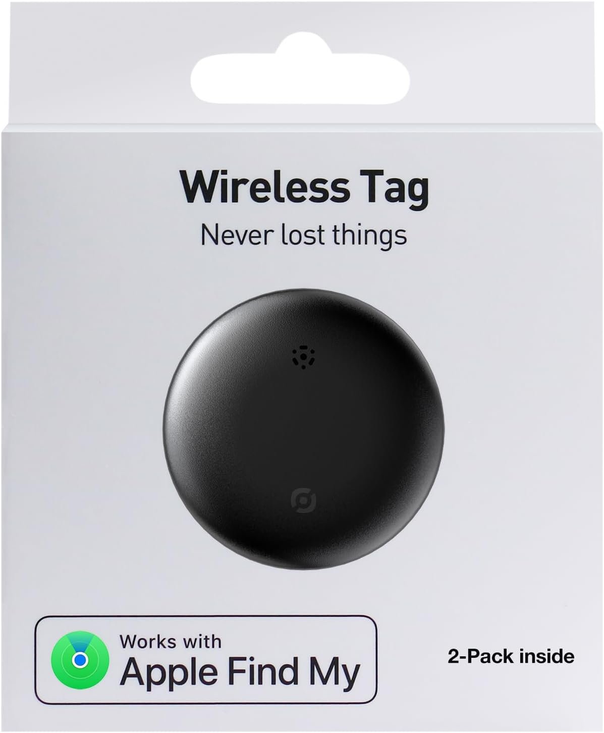 Air Tag-2 Pack: Good Bluetooth Tracker, Merchandise Finder Works with Apple Discover My (iOS Solely) App, Tracker Tag Locator for Keys, Baggage, Satchel, Backpack and so on. (Not for Android Gadgets)
