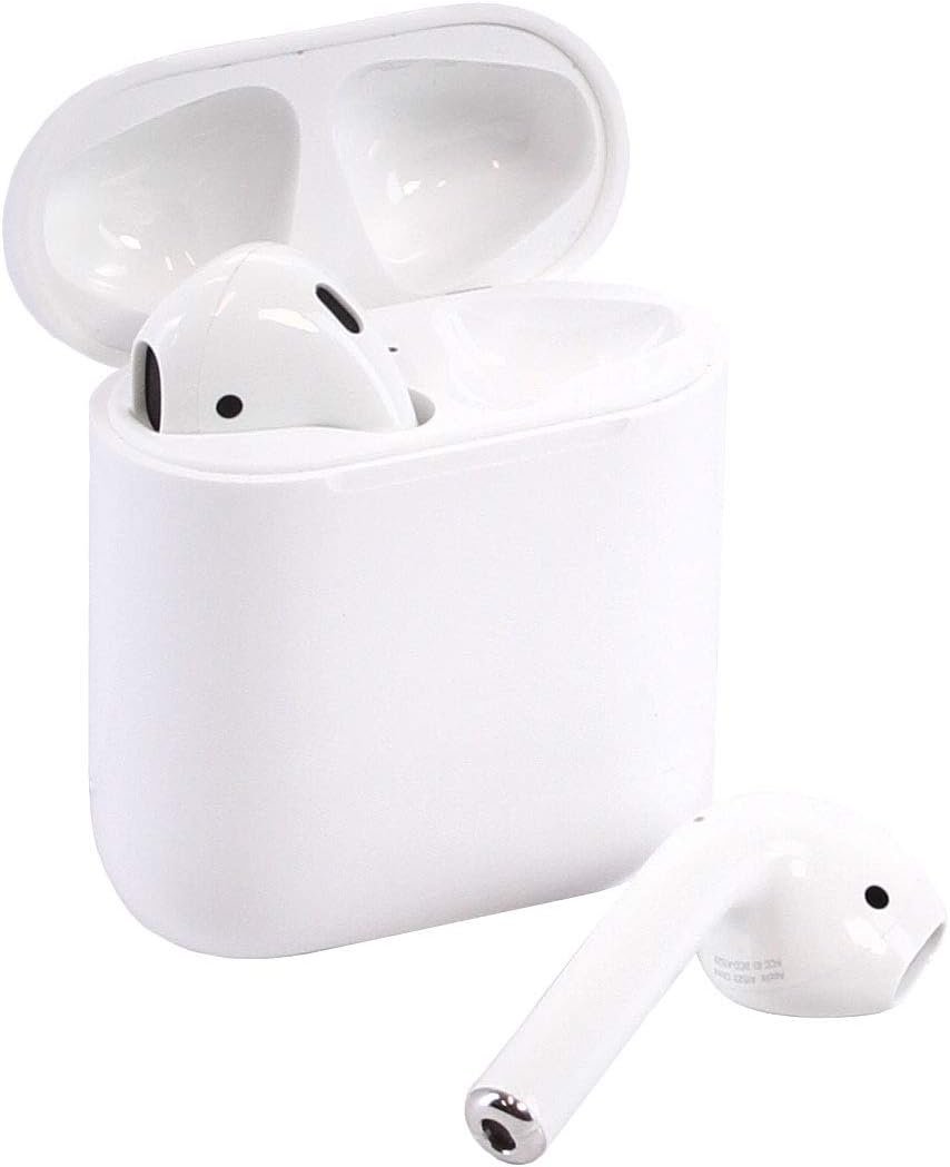 Apple Airpods Wi-fi Bluetooth In-Ear Headset w/ Charging Case MMEF2AM/A (Renewed) Apple Airpods Wi-fi Bluetooth In-Ear Headset w/ Charging Case MMEF2AM/A (Renewed)