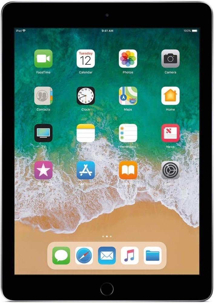 Apple iPad 9.7′ with WiFi, 32GB, House Grey – MP2F2LL/A (Renewed) Apple iPad 9.7′ with WiFi, 32GB, House Grey – MP2F2LL/A (Renewed)