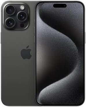 Apple iPhone 15 Professional Max, 256GB, Black Titanium – Verizon (Renewed) Apple iPhone 15 Professional Max, 256GB, Black Titanium – Verizon (Renewed)