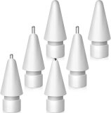 Upgraded Ideas for Apple Pencil, Combine Substitute Pencil Ideas for Apple Pencil 2nd/ 1st Gen/USB-C/Pencil Professional Ideas(6 PCS)