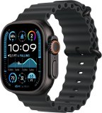 Apple Watch Extremely 2 (GPS + Mobile, 49MM) – Black Titanium Case with Black Ocean Band (Renewed)