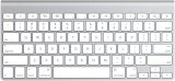 Apple Wi-fi Keyboard with Bluetooth – Silver (Renewed)
