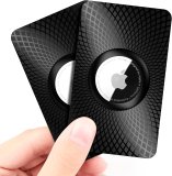 for Airtag Pockets Holder 2 Pack,Extremely Skinny Card Case for Apple Airtag,Airtag Card Holder for Purse, Purse, Backpack Pockets, Clutch Bag
